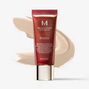 BB κρέμα MISSHA M Perfect Cover ανοιχτό μπεζ SPF42 / PA+++ Νο. 21 20 ml