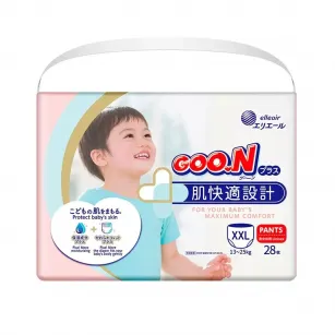 GOO.N Plus Diaper Pants for children 13-25 kg (size XXL, 28 pcs) GOO.N Plus Diaper Pants for children 13-25 kg (size XXL, 28 pcs)
