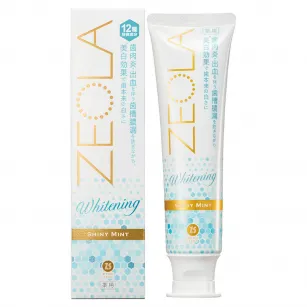 Toothpaste with mint extract Zeola White Shiny Min, 95 gr  Toothpaste with mint extract Zeola White Shiny Min, 95 gr