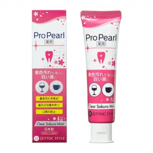 Зубная паста Сакура и мята Zettoc ProPearl, 100 гр