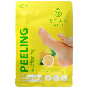 STAY Well Μάσκα απολέπισης και μαλάκυνσης ποδιών STAY Well Μάσκα απολέπισης και μαλάκυνσης ποδιών