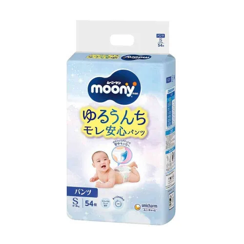 Panties-diapers size S, 4-8 kg, 54 pcs