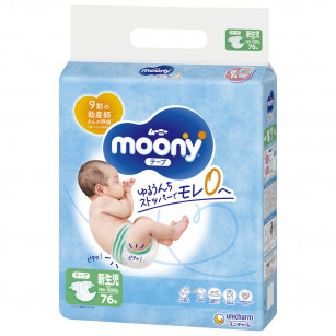 Moony Tape NB 76PC 0-5kg.