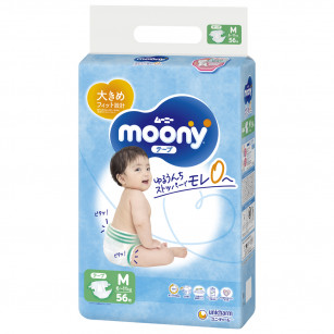 Moony Tape M 56PC 6-11kg