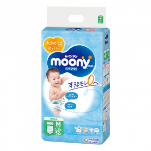 Moony Diapers Pants  M 6-12 (52)