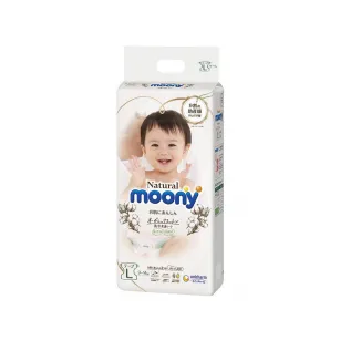 Moony Natural Tape L, 9-14 kg