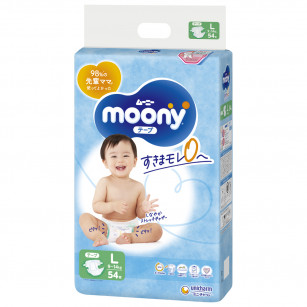 Moony Tape L 54PC 9-14kg