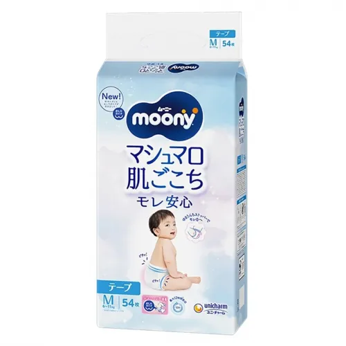 Moony Tape M 56PC 6-11kg