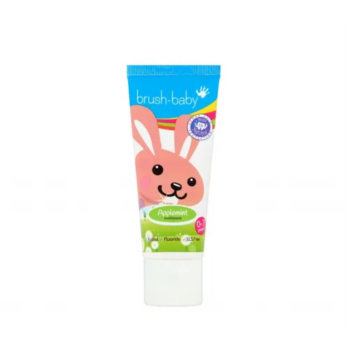 Зубная паста для детей 0–3 лет Brush-Baby – Applemint Toothpaste, 50мл