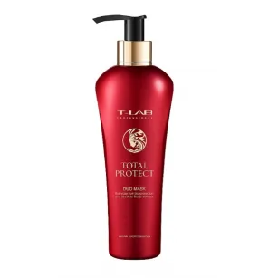 Μάσκα Μαλλιών Αναδόμησης και Προστασίας T-Lab Professional TOTAL PROTECT Duo Mask, 300ml