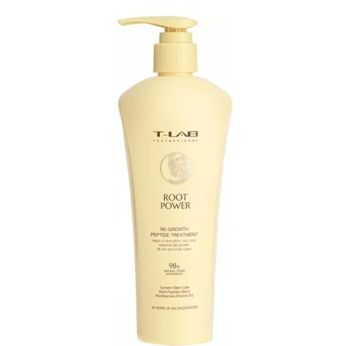 Intensive Restorative Hair Conditioner T-Lab Professional ROOT POWER Re-Growth Peptide Treatment, 300ml