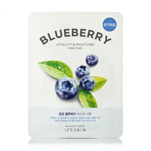 Facial tissue mask with blueberry It´S SKIN The Fresh Mask, 21 g