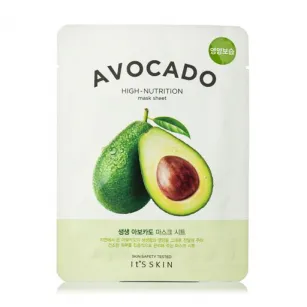 Avocado Face Sheet Mask It´S SKIN The Fresh Mask, 21 g Avocado Face Sheet Mask It´S SKIN The Fresh Mask, 21 g