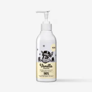 Moisturizing body lotion with the scent Yope of vanilla and cinnamon 300 ml