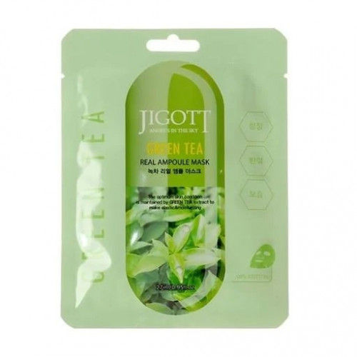 Fabric face mask with green tea extract, 27 ml