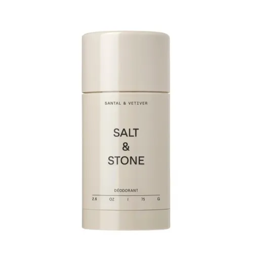 Φυσικό αποσμητικό με άρωμα σανταλόξυλου SALT&STONE Αποσμητικό Σανταλόξυλο & Βετιβέρ Φόρμουλα, 75g