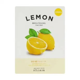 Toning sheet face mask with lemon It´S SKIN The Fresh Mask, 18 g