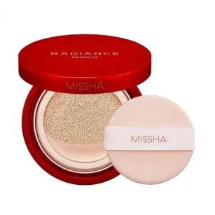 MISSHA Radiance Perfect Fit Tone Cushion for Face SPF50+/PA+++ - № 19 Ivory, 15g
