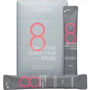 Αναζωογονητική Θρεπτική Μάσκα Μαλλιών Masil 8 Seconds Salon Hair Mask, 8 ml x 20 τεμ.