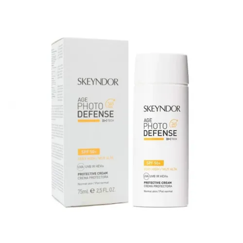 Sunscreen for normal skin SPF50+ Skeyndor DAYWEAR PROTECTIVE EMULSION INV SKIN, 75ml