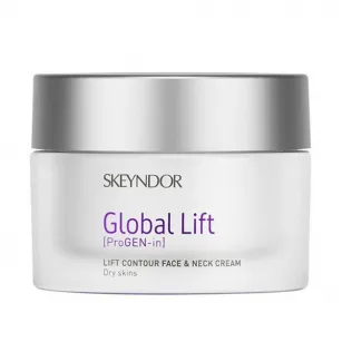 Κρέμα ανόρθωσης για πρόσωπο και λαιμό Skeyndor Global Lift, 50ml Κρέμα ανόρθωσης για πρόσωπο και λαιμό Skeyndor Global Lift, 50ml