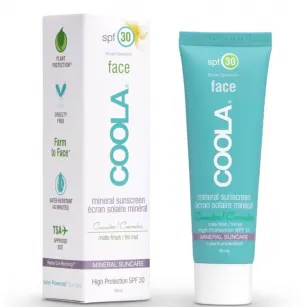 COOLA Αντηλιακή Ματ Κρέμα Προσώπου "Αγγούρι" Spf 30, 50ml COOLA Αντηλιακή Ματ Κρέμα Προσώπου "Αγγούρι" Spf 30, 50ml