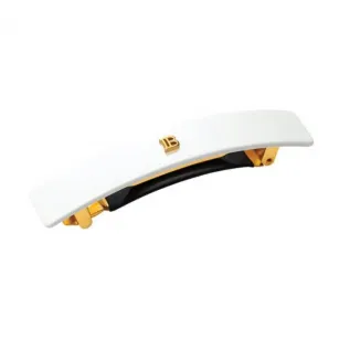 Balmain Hair Clip Barrette Pour Cheveux Medium White