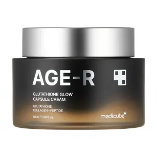 Увлажняющий гель-крем с капсулами глутатиона Medicube AGE-R Glutathione Glow Capsule Cream, 50мл