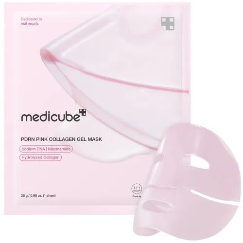 Hydrogel mask with PDRN and collagen Medicube PDRN Pink Collagen Gel Mask, 1 piece