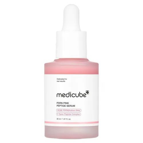 Restorative serum with polynucleotides and peptides MEDICUBE PDRN Pink Peptide Serum, 30ml