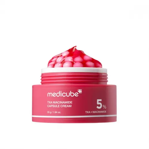 Осветляющий крем для лица с ниацинамидом MEDICUBE TXA Niacinamide Capsule Cream, 55мл