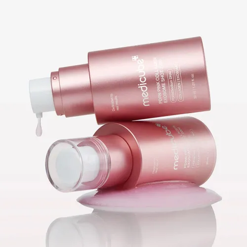 Сироватка з полінуклеотидами, екзосомами та спікулами Medicube PDNR Pink Collagen Exosome Shot 2000, 30мл