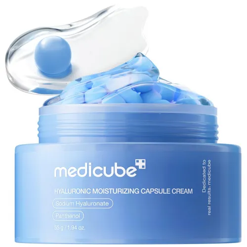 Крем для интенсивного увлажнения Medicube Hyaluronic Moisturizing Capsule Cream, 55г
