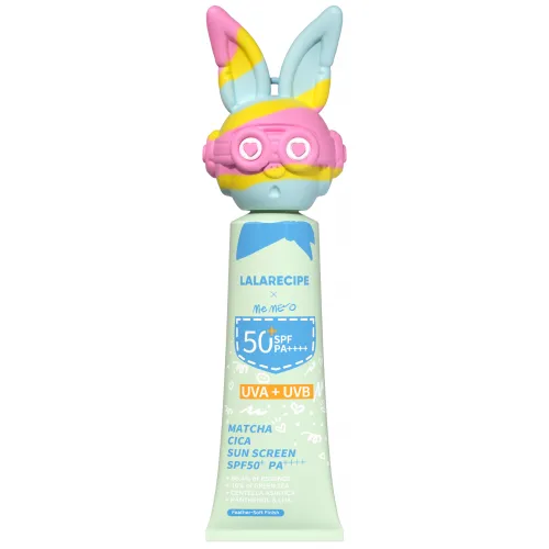 Sunscreen with Centella and Matcha LALARECIPE Matcha Cica Sun Cream, 50ml