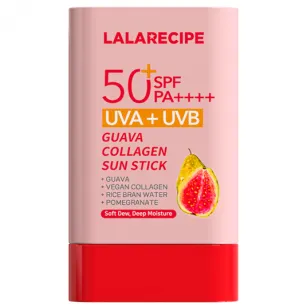 Guava Collagen Sun Stick with Guava Extract and Collagen LALARECIPE, 20g
