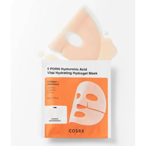 Увлажняющая гидрогелевая маска COSRX PDRN Hyaluronic Acid Hydrogel Mask, 1шт