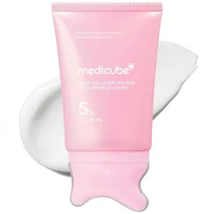 Anti-aging cream for the neck and décolleté area, Medicube PDRN Collagen Gua Sha Neck Wrinkle Cream, 90g