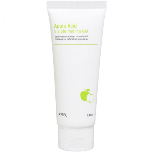 Peeling gel για το πρόσωπο με μηλικό οξύ, 100 ml