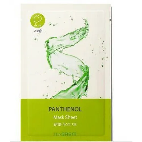 Тканевая биомаска для лица The Saem Bio Solution Moisturizing Panthenol Mask Sheet, 1шт