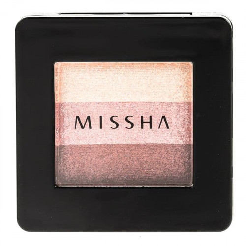 Compact triple eyeshadows, No.1, 2g