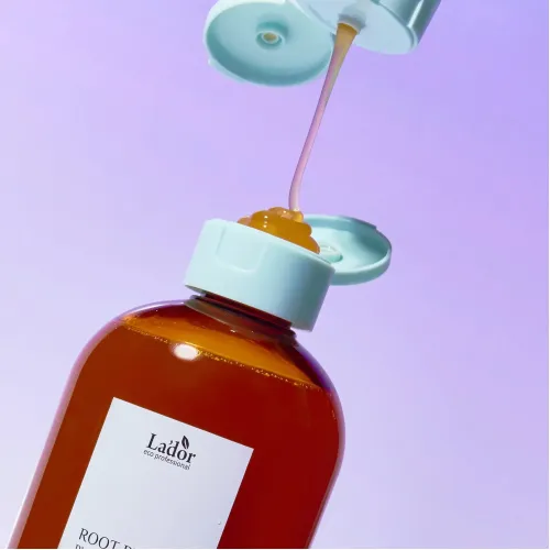 Shampoo for hair loss for sensitive skin LA´DOR Root Re-Boot Purifying Shampoo Ginger & Apple, 300ml