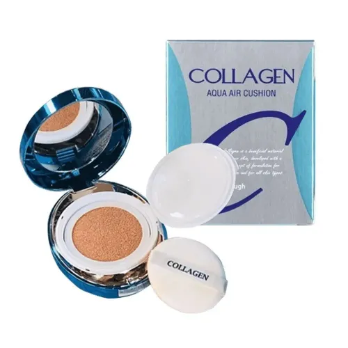 Зволожуючий кушон з колагеном ENOUGH Collagen Aqua Air Cushion SPF50+ PA+++(23), 15г