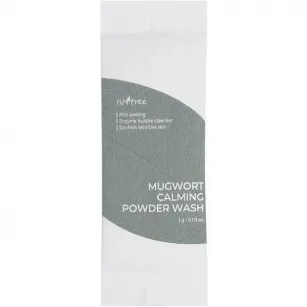 Заспокійлива ензимна пудра Isntree Mugwort Calming Powder Wash, 1г