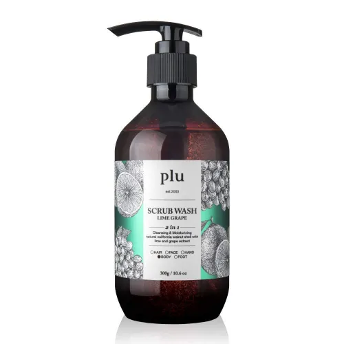 Гель-скраб для тела PLU Scrub Wash Lime Grape, 500мл