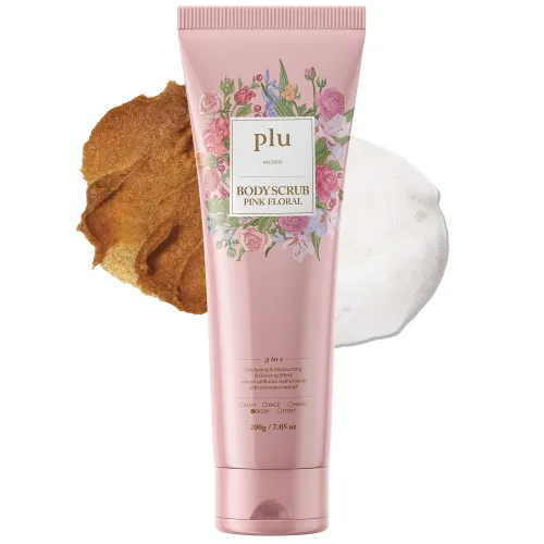 PLU Body Scrub Pink Floral, 200g