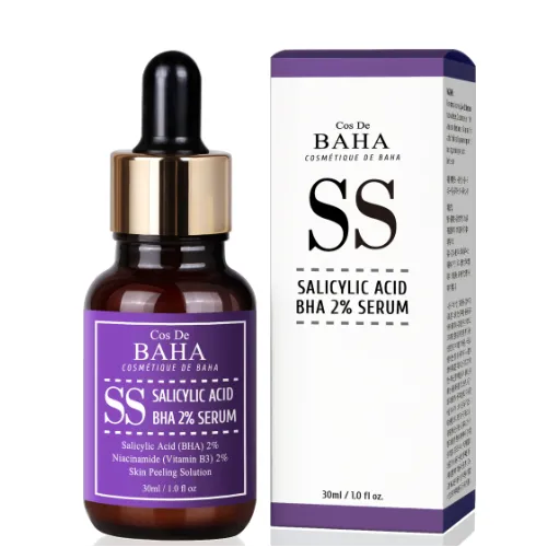Face serum with 2% salicylic acid COS DE BAHA Salicylic Acid BHA Serum (SS), 30ml
