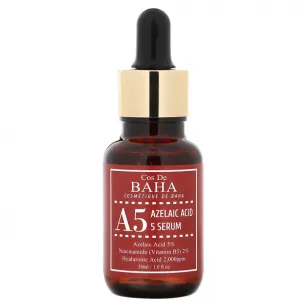 Face serum with azelaic acid 5%, 30 ml COS DE BAHA Azelaic Acid 5% Serum (A5) 30ml