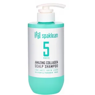 Moisturizing Shampoo with Collagen SPAKLEAN Amazing Collagen Scalp Shampoo, 500ml