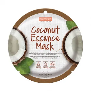 Purederm Coconut facial sheet mask, 18g