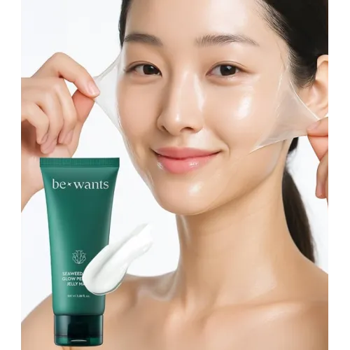 Маска-плівка для очищення пор і покращення текстури шкіри BEWANTS Seaweed PDRN Peel Off Jelly Mask, 100мл